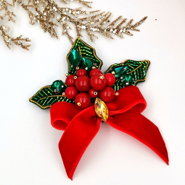 Rezervat Broșă - Christmas Flower