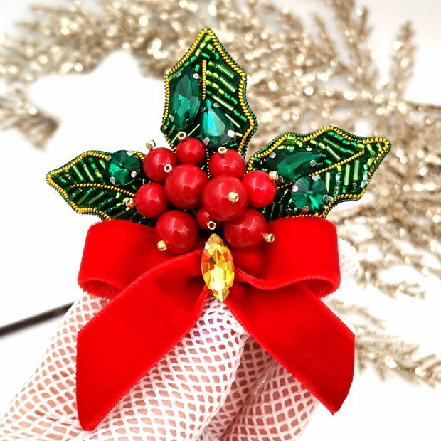 Rezervat Broșă - Christmas Flower