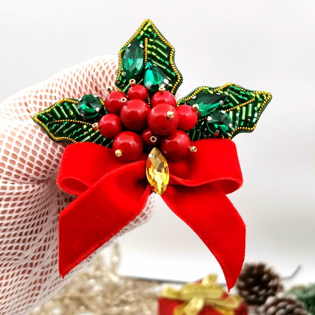 Rezervat Broșă - Christmas Flower