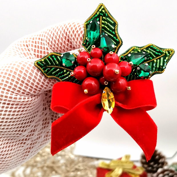 Rezervat Broșă - Christmas Flower