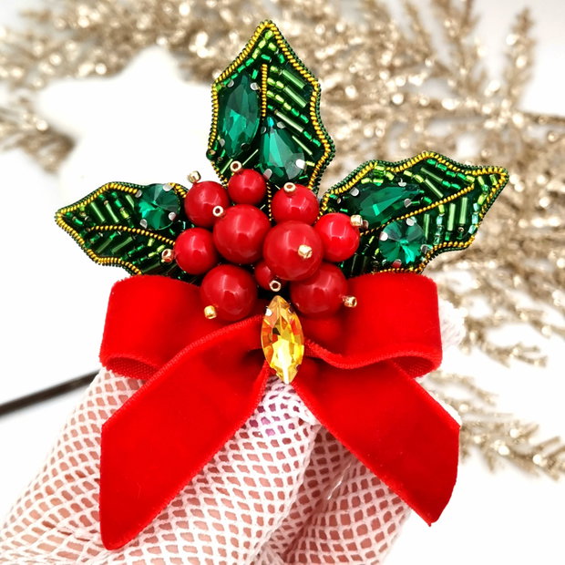 Rezervat Broșă - Christmas Flower