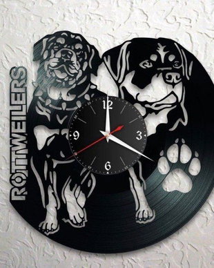 ROTTWEILER- ceas de perete