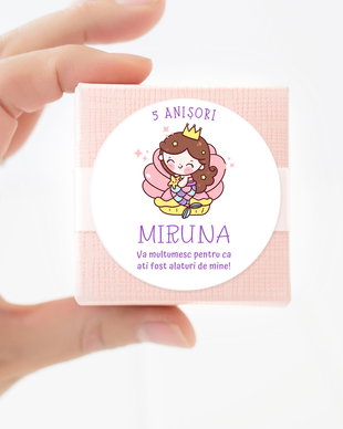 Sticker personalizat Sirena