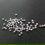 STER-RB2/Margele decor argint 925 rodiat  2 mm - 10 buc