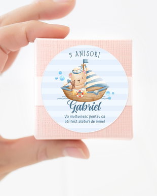 Sticker personalizat pentru copii