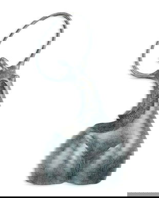 Tors de femeie- statueta moderna din bronz