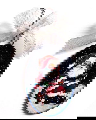 glob pe lemn de craciun 42205