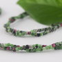 Ruby in Zoisite 2x2x2mm (0.5sir)
