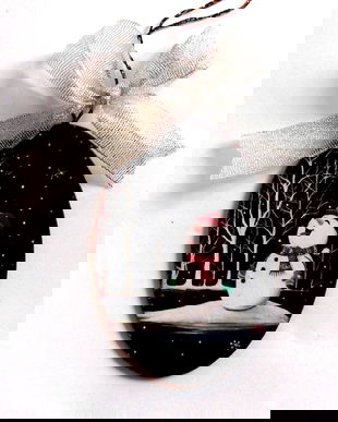 glob pe lemn de craciun 42139