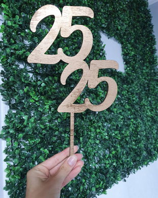 Topper tort aniversare 50 ani