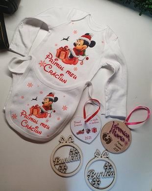 Bavetica personalizata Craciun