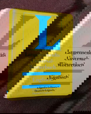 minidictionar englez german de buzunar