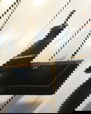 BULAGGI GEANTA BAGUETTE PIELE NATURALA NEAGRA