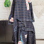 Rochie maxi oversize, de iarnă, de toamnă , de frig afară
