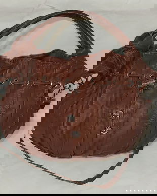 Geanta supradimensionata din piele naturala