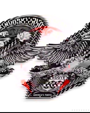 Decoratiune metalica Route 66