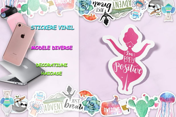 Stickere haioase din vinil, Stickere nume, Stickere animale