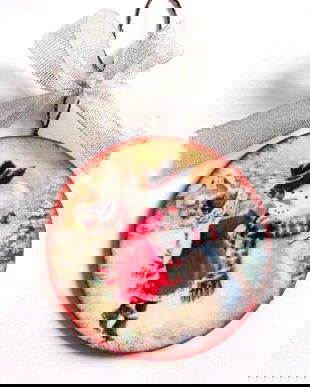 glob pe lemn de craciun 42200