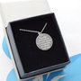 Lantisor / Colier - Banut personalizat Text / Argint 925