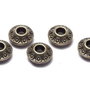 Distantier metalic, bronz, 6.5x4 mm