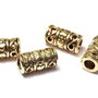 Margele din metal, auriu antichizat, 12x6 mm