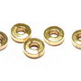 Distantier metalic, auriu antichizat, 6x2 mm