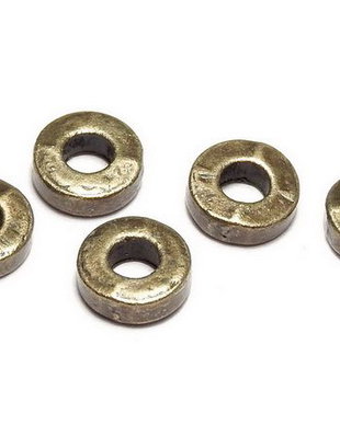 Distantier metalic, bronz, 6x2 mm