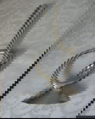 Suport metal pt lumanare 35 cm