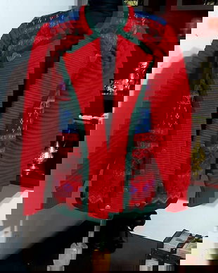 Jacheta din lână bavareza