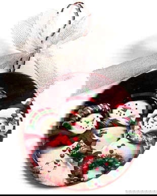 glob pe lemn de craciun 42201