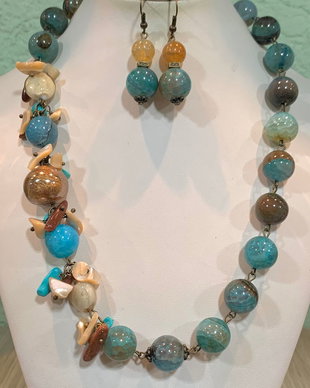 SET~AQUA-TERRA~agate,murano,sidef,turcoaz,goldstone,bronz