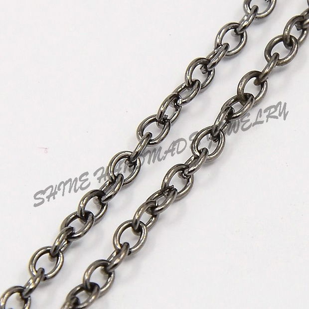 Lant gunmetal, 4x3x0.7mm