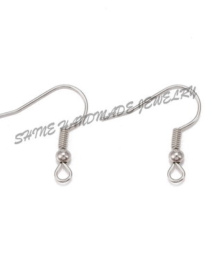 Tortite cercei platinum, 17~19x0.8mm
