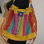 Geanta vintage sac colorata