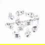 Inchizatoare lobster argintie, 12x6mm