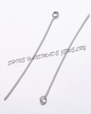Ace cu bucle, otel inoxidabil, 50x0.7mm