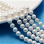 Perle de Mallorca albe, 8mm