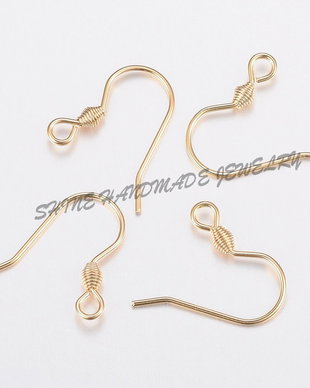 Tortite cercei, otel inoxidabil auriu, 17x18x2.4mm