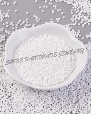 Margele de nisip albe, 2mm (20 gr)