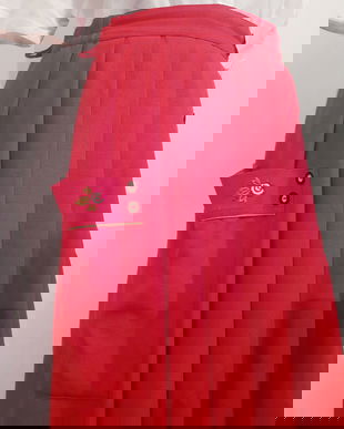 Fusta stofa cu buzunar