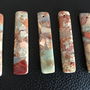 Pandativ Jasper Aqua Terra, 48x10x4 mm - 1 bucata