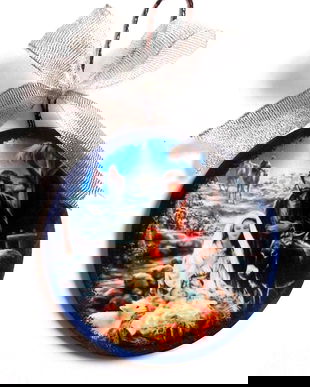 glob pe lemn de craciun 42218