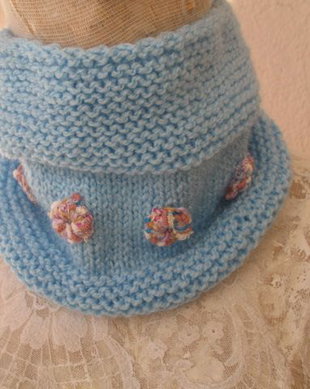 Guler/fular/accesoriu tricotat