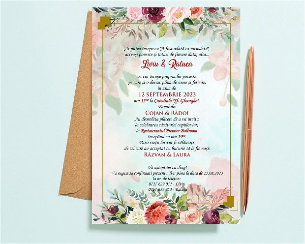 invitatie nunta PM30