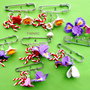 Brosa martisor - brosa pentru articole tricotate: pluovere,esarfe,..etc