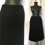 SAINT MICHEL FUSTA MIDI STOFA LANA NEAGRA