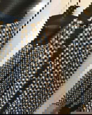 FUSTA AMPLA PANZA IN BUMBAC