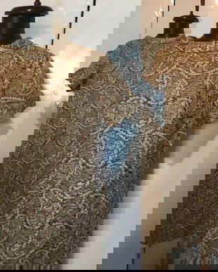 ROCHIE 60S BROCARD LANA SI FIR LAME AURIU