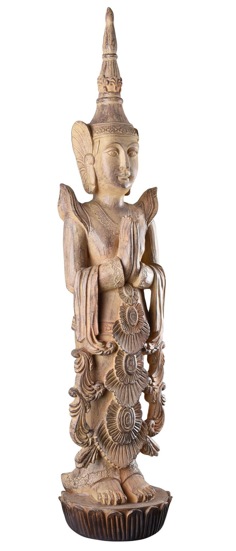 Statueta Buddha pentru gradina din rasini