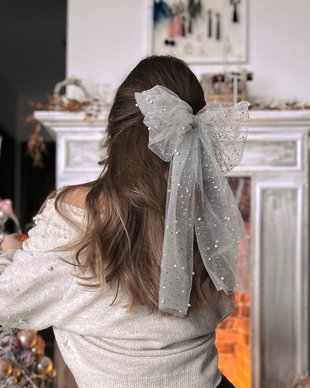 Fundita OVERSIZED supradimensionata cu perle si cristale